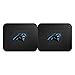 FANMATS NFL - Carolina Panthers 2 Rear Seat Utility Mats | Black | 14