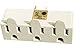 POWTECH 3 Outlet Extender Wall Adapter [UL Listed]- Heavy Duty Ground Lug Large &Smaill Flat Pains Wall TAP 7803GG
