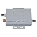 XHTECH Coaxial Cable BNC Video Signal Amplifier Booster Splitter Coaxial Distributor (1 Input 1 Output) for Video Monitoring System CCTV Security Camera (Blue)