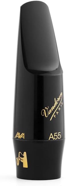 Vandoren SM503B Java A55 Alto Saxophone Mouthpiece (Black Ebonite)