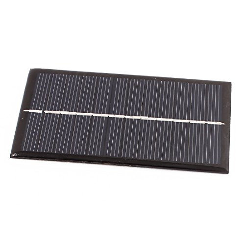 uxcell DC 6V 1W Rectangle Energy Saving Solar Cell Panel Module for Charger