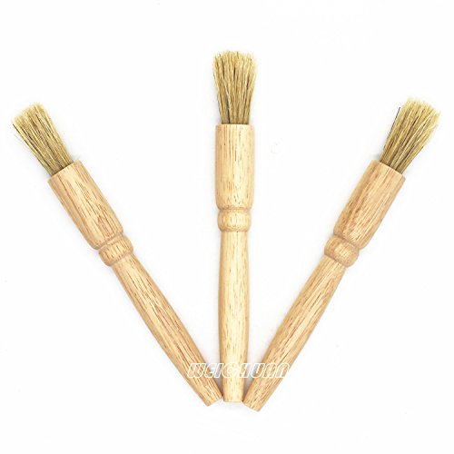 image for WEICHUAN Coffee Grinder Cleaning Brush - Wood Handle And Natural Brist
