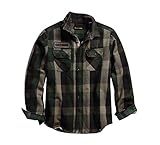 Harley-Davidson Official Men's Appliqué Plaid Slim Fit Shirt, Plaid