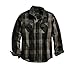 HARLEY-DAVIDSON Official Men's Appliqué Plaid Slim Fit Shirt, Plaid