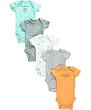Carter's Baby Boys' 5 Pack Bodysuits (Baby) - Asst-Boys 2