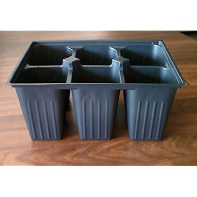 thumbnail image 2 of Seed Starter Trays – 300 Deep Extra Large Cells – 50 Trays Of 6 Cells Each – Dmarketline 2 of 6