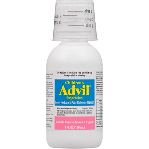 image for Advil Children's Fever Reducer/Pain Reliever, 100mg Ibuprofen (Bubble 