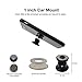 Caseco Core 360 Car Mount Phone Holder - Magnetic Dashboard Mount - Suitable For All Phone Sizes And Tablets - Fits In Any Vehicle - Matt Black