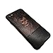 NIMO iPhone 7 Case,SKULL Non Slip Soft Wood Slim Bumper, Scratch Resistant Grip Ultra Light for Apple iPhone 7