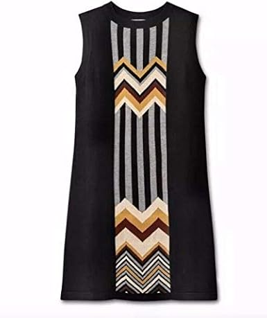 Missoni for Target Women's Sleeveless Sweater Black Panel Dress Sz XL at Amazon Womenâs Clothing 