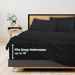 ROYALE LINENS - 4 Piece Queen Bed Sheet - Soft
