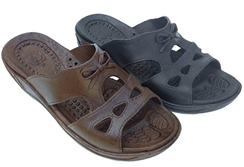 Pali Hawaii Bow Sandal (Brown, L)
