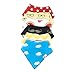 Baby Bandana Drool bibs for teething and drooling-For Boys and Girls (6 pack)