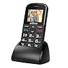 Mobile-Phone-for-Elderly-People-artfone-1400mAh-Battery-Big-Button-Mobile-Phones-Dual-SIM-Unlocked-SOS-Button-Torch-Side-Buttons-Camera-and-Charging-Dock-Black artfone Mobile Phone for Elderly People, 1400mAh Battery Big Button Mobile Phones Dual SIM Unlocked, SOS Button, Torch…