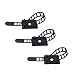 25pcs Cable Clips the Adhesive Cable Ties, Adjustable Nylon Cable Zip Ties and Adhesive Cable Clips with Optional Screw Mount for Cord Management (Black)