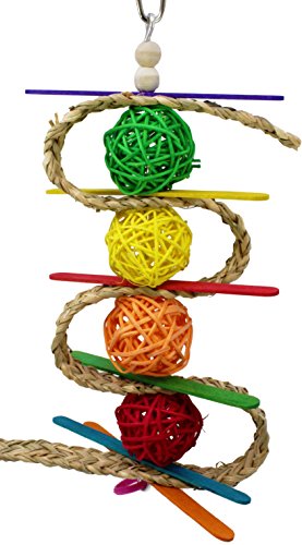 Bonka Bird Toys 00156 Chewballishous Bird Toy parrot cage toys cages natural cockatiels parrotlets