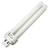 GE 97613 (4-Pack) F26DBX/841/ECO4P 26-Watt Quad-Tube Compact Fluorescent Light Bulb, 4100K, 1710 Lumens, G24q-3 4-pin base
