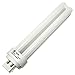 GE 97613 (4-Pack) F26DBX/841/ECO4P 26-Watt Quad-Tube Compact Fluorescent Light Bulb, 4100K, 1710 Lumens, G24q-3 4-pin base