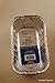 Set of 10 Disposable Aluminum Mini Loaf pans - Measures 5.625