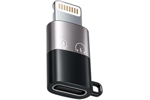 For Hollyland Lark M2 Wireless Microphone Type-C to Lightning Converter for iPhone 14/13/12/11, Compatible with iPhone, Mac, 