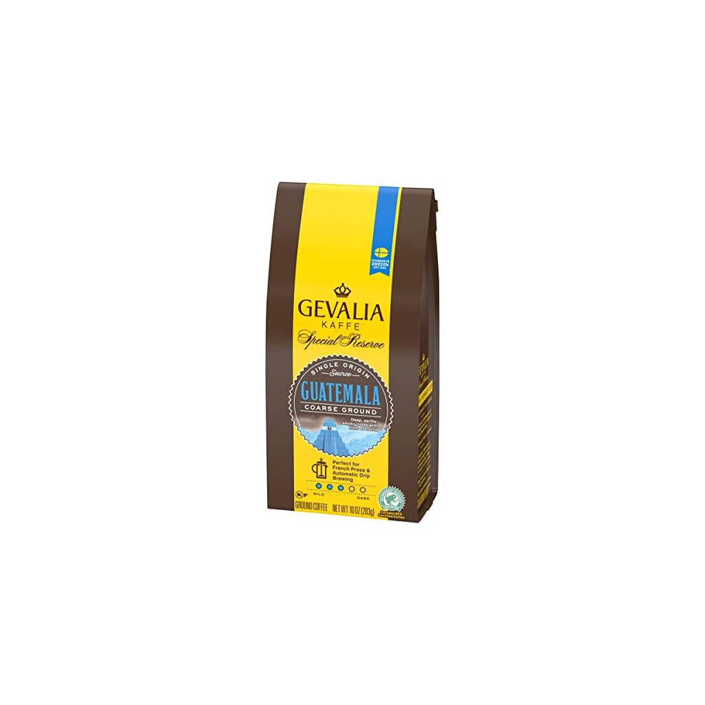 Gevalia Special Reserve Guatemala Coarse Medium Roast Ground Coffee (10
