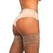 THIGH HIGH Lace Top Silicone Stockings Natural Sheer Nylon Pantyhose Veneziana