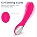 PhiloToys Vibrator Massager with 12 Powerful Vibrating Modes, Waterproof Body Wand Massager for Hand, Neck, Back and Shoulder
