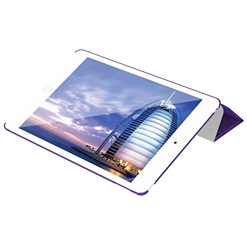 iPad Mini 4 Case, JETech Apple iPad Mini 4 Folio Case Cover with Auto Sleep/Wake for Apple iPad Mini 4 2015 (Purple) - 3287