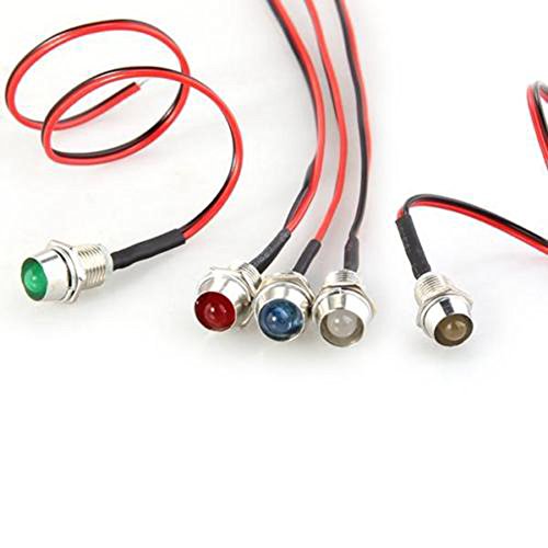 Shsyue 20pcs LED Indicator Light Lamp Indicator Directional Warning Light for Car Boat Truck Van - Thumbnail 3