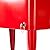 Red Outdoor Patio 80 Quart Rolling Cooler Cart Ice Beer Beverage Chest Party With Wheels