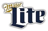 valstick Miller Lite Beer Drink Car Bumper Sticker Decal 5