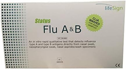 Lifesign Status Flu A & B Rapid Test Bx25