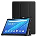 MoKo Case Fit Lenovo Tab P10 (TB-X705F), Ultra Compact Protection Slim Lightweight Smart Shell Stand Cover with Auto Wake & Sleep for Lenovo Tab P10 (TB-X705F) 10.1 Inch 2019 Tablet - Black