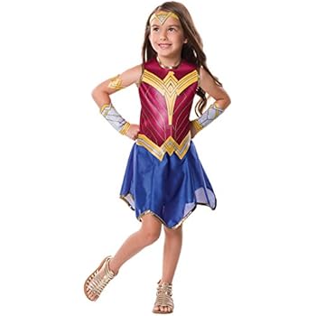 Amazon.com: Wonder Woman Movie Child's Deluxe Costume ...