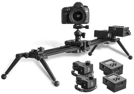 Cinetics Axis360 Pro - 3 Motor - Motion Control System and 32" Camera Slider - Pan, Tilt, Slide