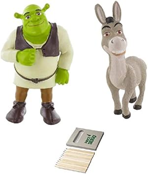 Price Toys Shrek Mini Figura Juguetes Fiona Shrek Burro Y El