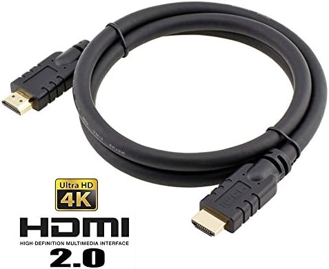 CHStars 6Ft HDMI 4K 2.0 High Speed Cable - Supports Ethernet, 3D and Audio Return