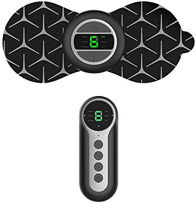 Loveka Mini Muscle Massager Pad/Patch with LED Screen, Abdominal Belt ABS Toner Body Trainer Wireless Portable Fitness Training for Abdomen/Arm/Leg Home Office Equipment, Muscle Toner, Muscle Trainer