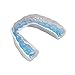 Shock Doctor Mouthguard SuperFit - Easy-Fit Strap/Strapless mouthguard - Low Profile Fit perfect for Basketball, Hockey, Lacrosse, - All Sport