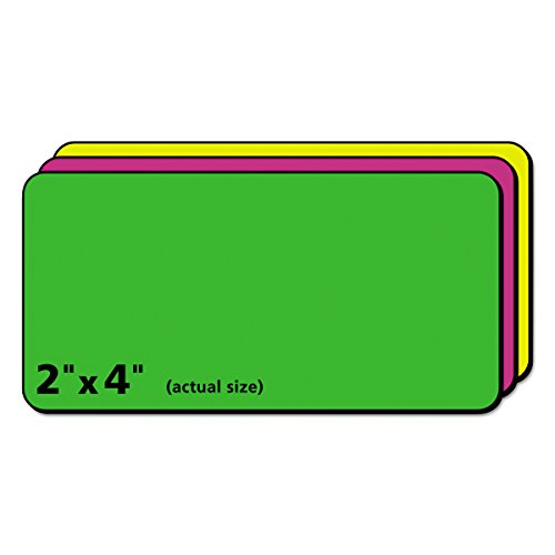 Avery 2x4 Inch Fluorescent Labels - Image 4