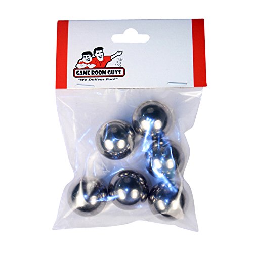 6 Steel 1 -1/16Th" Pinball Balls