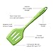 TTLIFE Silicone Utensils Kitchen Colorful 9 Pieces With Turner, Spatula, Soup Ladle,Brush,Long Handle Shovel,Long Spoon,Slotted Spoon,Shovel Spoon,Colander for Cooking/Baking/BBQ