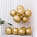 HoveBeaty Gold Balloons Chrome Shiny Metallic Latex 12 Inch Thicken Balloons 50 Pack for Wedding Party Baby Shower Christmas Birthday Carnival Party Decoration Supplies