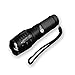 LEDNut 900 Lumens - Cree XML T6 LED Tactical Flashlight with Adjustable Focus and Rechargeable 26650 Battery for Camping Hiking, etc. Outdoor Activities