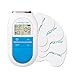 Electronic Pulse Massager Muscle Stimulator TENS Unit with 4 Pads 5 Modes & 16 Intensity, Tens Machine for Pain Relief by Samesay
