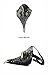 steel master Steampunk Doctors Mask PU Leather Long Nose Mask Cosplay Black Beak Mask Costume Props