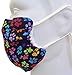 Breathe Healthy Face Mask; Comfortable, Washable, Reusable - Filters Dust, Pollen, Allergens and Flu Germs; Colorful Paws Design