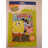 Sandy Lion Spongebob Squarepants Stickerland Sticker Book ~ 276 Stickers