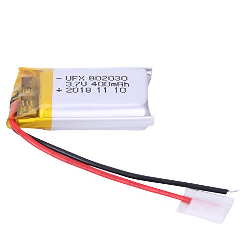 REFURBISHHOUSE Supply Lithium Battery Lithium Polymer Rechargeable Battery 802030 400 mah 3.7 V for MP3 MP4 MP5 GPS PSP MID Bluetooth Headset - Thumbnail 4