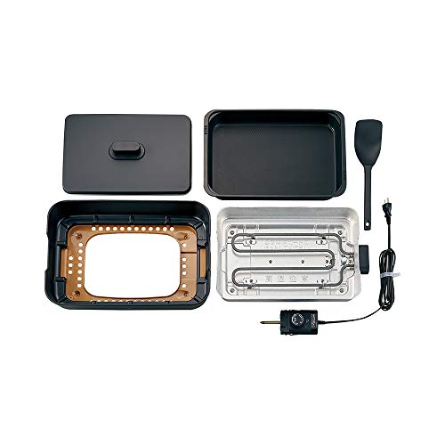 ZOJIRUSHI Electric Griddle (Electric Hot Plate)"STAN." (BLACK) EA